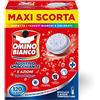 Omino Bianco - Additivo Lavatrice Totale 5 Azioni in 1 Idrocaps, Capsule Idrosolubili per Bucato, Smacchiante e Igienizzante, 10 Caps x 12 Confezioni
