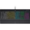 Corsair Tastiera da gioco K55 RGB PRO con tasti a membrana, retroilluminazione d