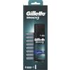 Gillette Mach3 Lame di Ricambio per Rasoio da Uomo 8 Pezzi + Gel Mach3 Extra Comfort (200 ml)