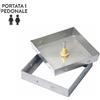 CASAGRANDE ANTONIO CHIUSINO ACCIAIO INOX AISI 304 H50 MM 15/10 LAMIERA 15/10 PER PAVIMENTI