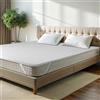 Topper per Materasso Matrimoniale Memory Foam cm 160x190 Spessore cm 6 cm Copri