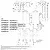 RockShox Molla elicoidale/Gruppo ASSE 80 mm Tora/Recon Serie XC 2010 - 2011, 114015437110 XSoft, 32 mm, Colore: Argento