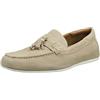 Aldo Malandre - Mocassini Uomo, Bianco (36 Beige), 42.5 EU