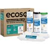 Ecosoft - Filtro ad osmosi inversa - Set di ricambi 6 fasi con pompa integrata - Acqua potabile domestica con mineralizzatore di calcio - Installazione sotto lavello