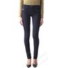 DIESEL Livier 0881B Jeans Jegging Donna W25 Super Slim Fit Blu Scuro Vita Bassa