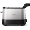 Philips HD2639 Viva Collection Tostapane con Lati in Metallo e Pinza per Sandwic