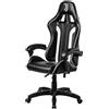 Qubick Sedia gaming Juventus Fino Alla Fine Black e White SGPN0003
