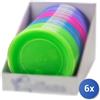 Uniflame 6x Piatto fondo Uniflame, modello 2C1100S, Pic Nic, (COLORE MISTO NON