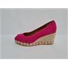 Viguera Espadrillas Spuntate Donna In Pelle Scamosciata - FUX (Fuxia)