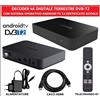 Tesla Decoder Digitale Terrestre DVB-T2 HEVC Con Sistema Android 11 Tv Box Smart 4k ^*