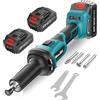 SEESIL Smerigliatrice Seesii DG006 smerigliatrice a batteria con mandrino da 6 mm, 2 ba