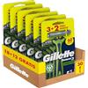 Gillette Sensor3 Sensitive Rasoio Uomo Usa E Getta, Confezione da 3+2 Rasoi, Fino A 10 Rasature Ottimali Con Ogni Singolo Rasoio