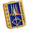 Spilla pulce in metallo smaltato Frecce Tricolori Aeronautica Militare