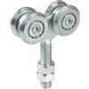 IBFM CARRELLO SCORREVOLE FISSO 4 CUSCINETTI 44MM RUOTE X PORTONI SCORREVOLI IBFM GA