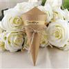 RUIYWEN 50 Coni Portaconfetti Kraft Carta Coni Portariso Matrimonio Scatoline