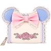 LOUNGEFLY Disney By Loungefly Portafoglio Minnie Floral E Lace Ears Loungefly