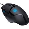 Logitech G402 Mouse Gaming Hyperion Fury, 4.000 Dpi, Design Leggero, 8 Pulsanti
