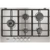 Whirlpool Piano Cottura a Gas 5 Fuochi in Acciaio Inox TGML 761 IX R