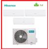 HISENSE IQ PLUS TRIAL 9+9+12 3AMW62U4RJC CLIMATIZZATORE WIFI INVERTER R32 A++