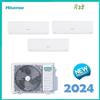 HISENSE IQ PLUS TRIAL 9+9+12 3AMW62U4RJC CLIMATIZZATORE WI-FI INVERTER R32 A++