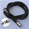 Tubo flessibile per doccia in silicone, soffione per doccia portatile,