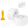 Dabinzhijia 2 Rotoli Nastro Sigillante Impermeabile, Trasparente Pavimento pvc Adesivo per B