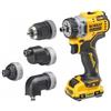 DEWALT Avvitatore con 4 mandrini Dewalt DCD703L2T-QW doppia velocità con batteria 12 V