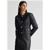 Liujo WA5225 GIACCA LIU JO TESSUTO SPALMATO ECO PELLE EFFETTO PELLE GIUBBINO DONNA