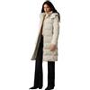Calvin Klein Donna Cappotto Long Puffer con Cappuccio, Beige (Pelican), XS
