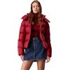 Calvin Klein Donna Piumino Down Short Puffer con Cappuccio, Beige (Brindle), M
