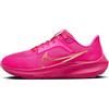 Nike W Air Zoom Pegasus 40, Basso Donna, Deep Jungle Metallic Silver Black White, 42 EU