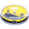 Maxell 624039.40.TW - 10 CD-RW 700MB 80min 4x, in cake