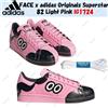 adidas FACE x adidas Originals Superstar 82 rosa chiaro IG1724 taglia uomo