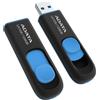 ADATA UV128 128GB USB3.1 Flash Drive, black/blue AUV128-128G-RBE UV128 128 GB