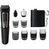 Philips Rasoio Elettrico Capelli Viso Corpo 9-in-1 Philips MG3740/15 Multigroom S3000