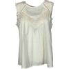 MD'M STUDIO blusa donna avorio svasata abbottonatura dietro 2.61.065.06