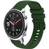 Senza Marca/Generico Per Amazfit GTR 4 Cinturino per orologio in silicone a tinta unita ondulato da 2