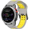 Senza Marca/Generico Per Garmin Descent G1 / Coros Vertix 22mm Cinturino in silicone a doppia fila a