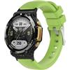 Senza Marca/Generico Per Amazfit T-Rex 2 cinturino in silicone twill (verde)