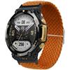 Senza Marca/Generico Per cinturino in nylon intrecciato con fibbia regolabile Amazfit T-Rex 2 (aranci
