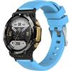 Senza Marca/Generico Per Amazfit T-Rex 2 cinturino in silicone twill (cielo blu)