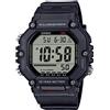 Casio Orologio CASIO AE-1600H-1AVEF Digitale Silicone Nero Chrono Sveglia 100mt