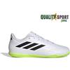 N/A Adidas Copa Pure 4 Bianco Verde Scarpe Uomo Calcio a 5 Soccer Indoor GZ2537