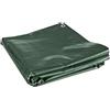 Windhager Telone protettivo Windhager GEOTEX, telone cerato, rivestimento bicolore verde /