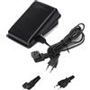 Pedale Elettrico 220V Controllo Macchina Da Cucire per Singer 974 (EU Plug Nero)