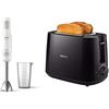 Non applicabile PHILIPS Frullatore Ad Immersione Hr2534/00, Nuova Daily Collection, 650W (U2B)