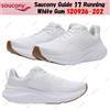 Saucony Guide 17 Running White Gum S20936-202 taglia uomo
