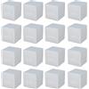 Vastsea 50 Pezzi Scatole Regalo Cartone Bianche Carta Kraft con Coperchio Applica p