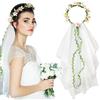BOFUNX Velo Sposa Addio al Nubilato Corona di Fiori Sposa Coroncina da Sposa c