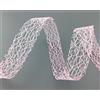 finemark Lea nastro a rete per regali 20 m x 25 mm rosa chiaro (50) nastr